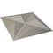 Ekena Millwork 11 7/8in. W x 11 7/8in. H Kent EnduraWall Decorative 3D Wall Panel Covers 0.98 Sq. Ft. WP12X12KEBAL - alternate 3